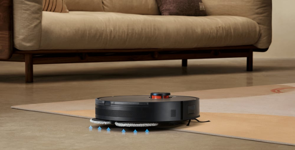 Inteligentní detekce koberců Xiaomi Robot Vacuum S20 Plus