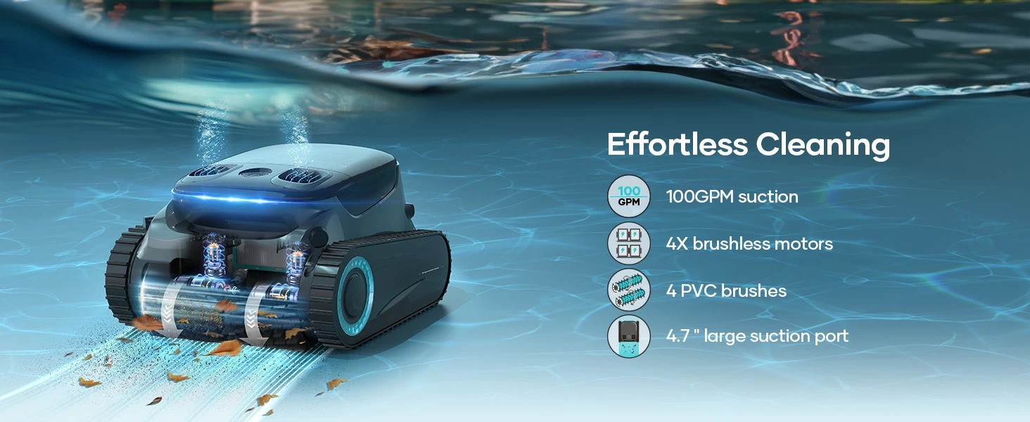 Aiper Scuba S1 Pro prémiový čisticí výkon