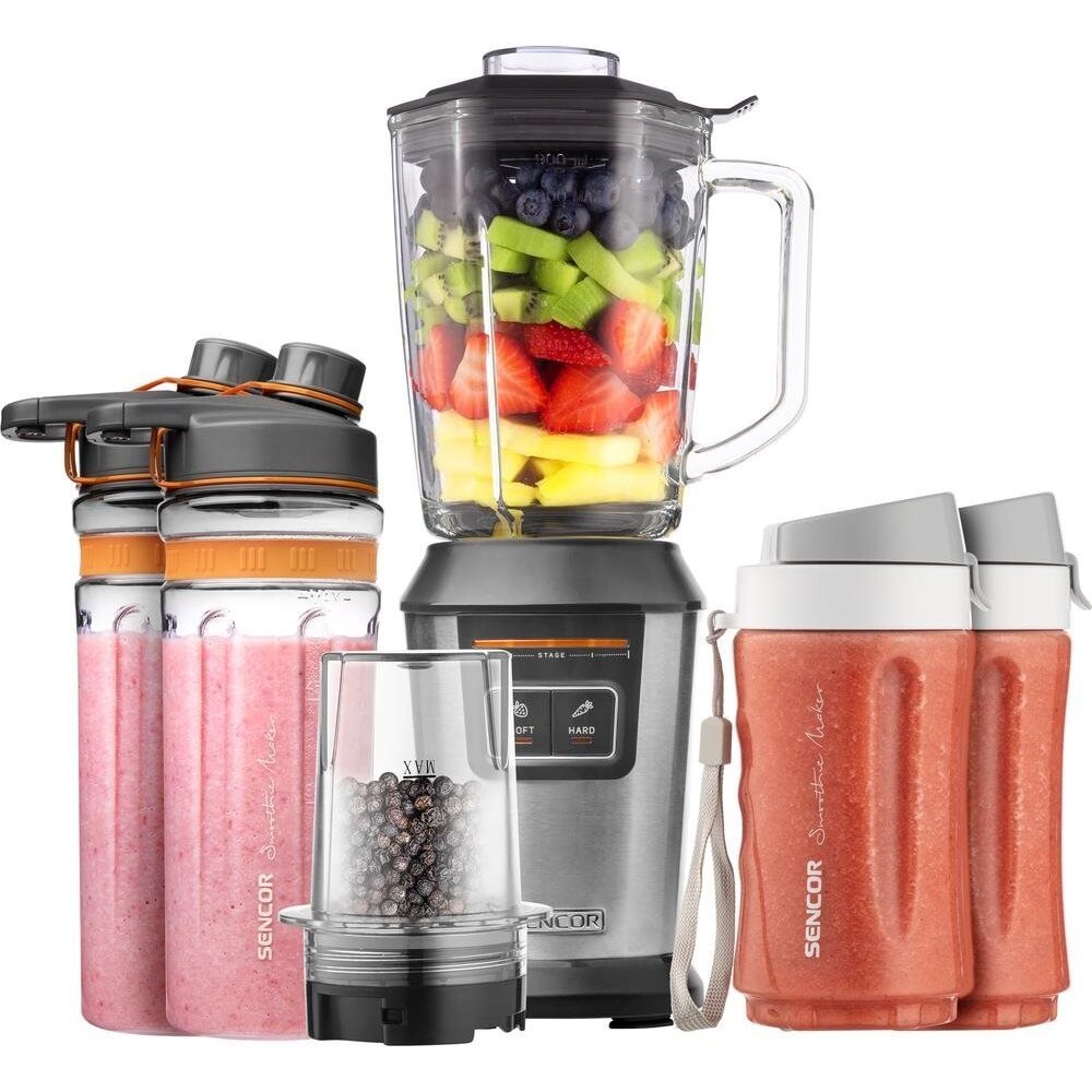 SBL 7570SS smoothie mixér SENCOR - dva přednastavené programy